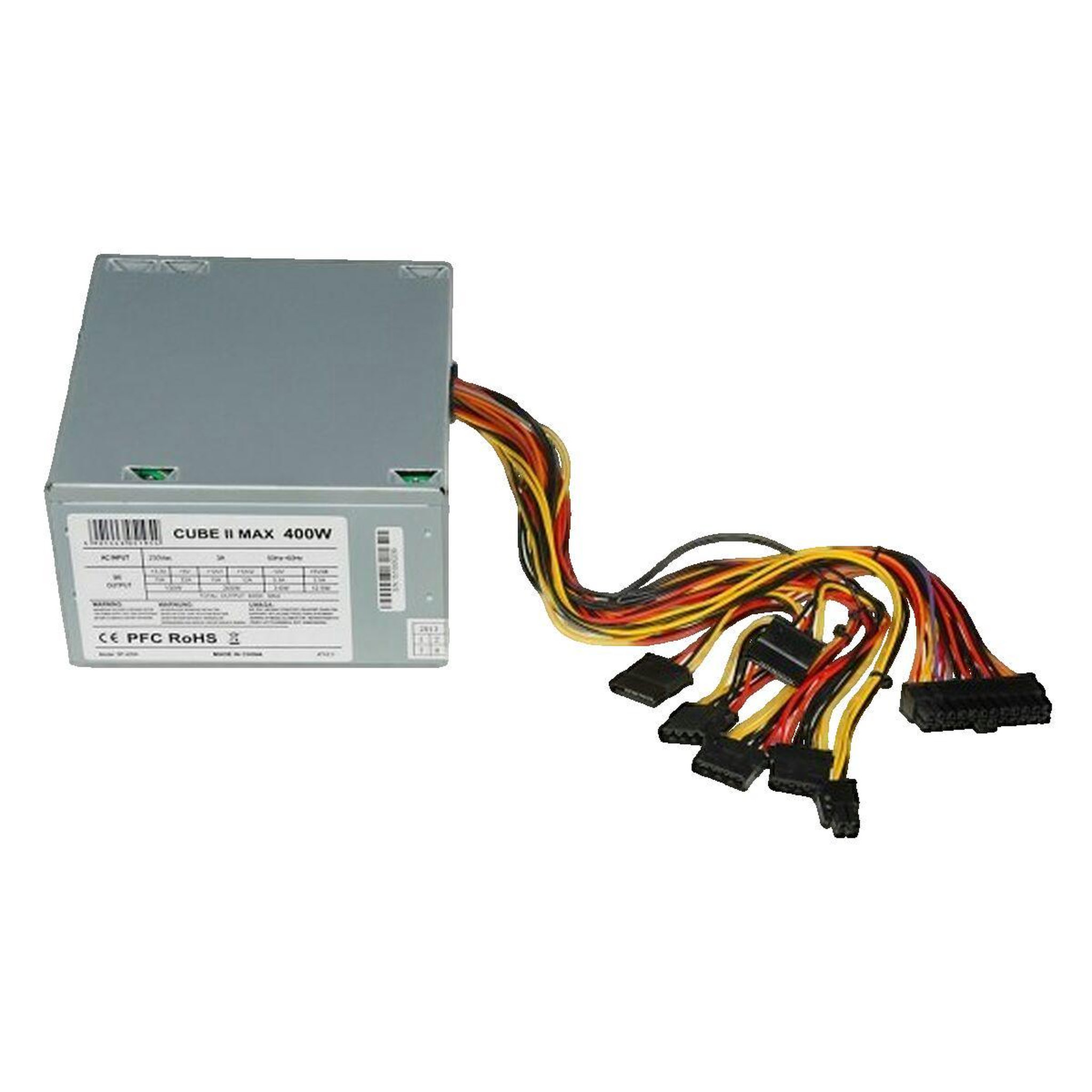 Voir la diapositive 3 : IBOX Bloc d'alimentation Ibox CUBE II 400W Argent