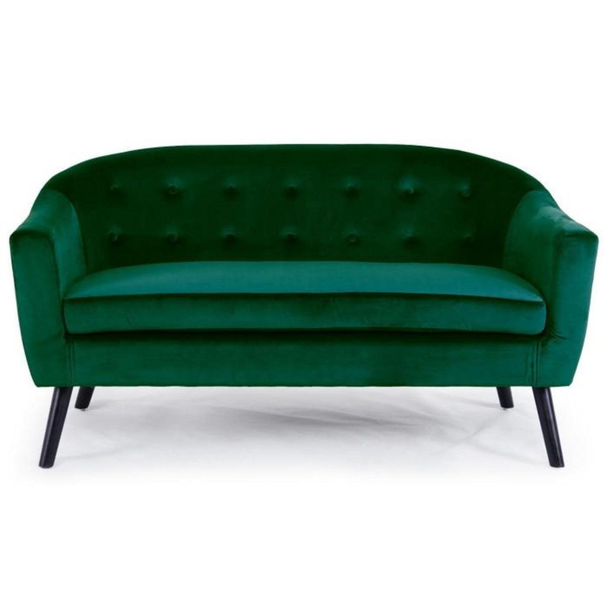 Paris Prix Canapé Scandinave Velours  Lopy  157cm Vert
