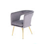 Voir la diapositive 1 : Paris Prix Chaise Design  Jolene  77cm Gris