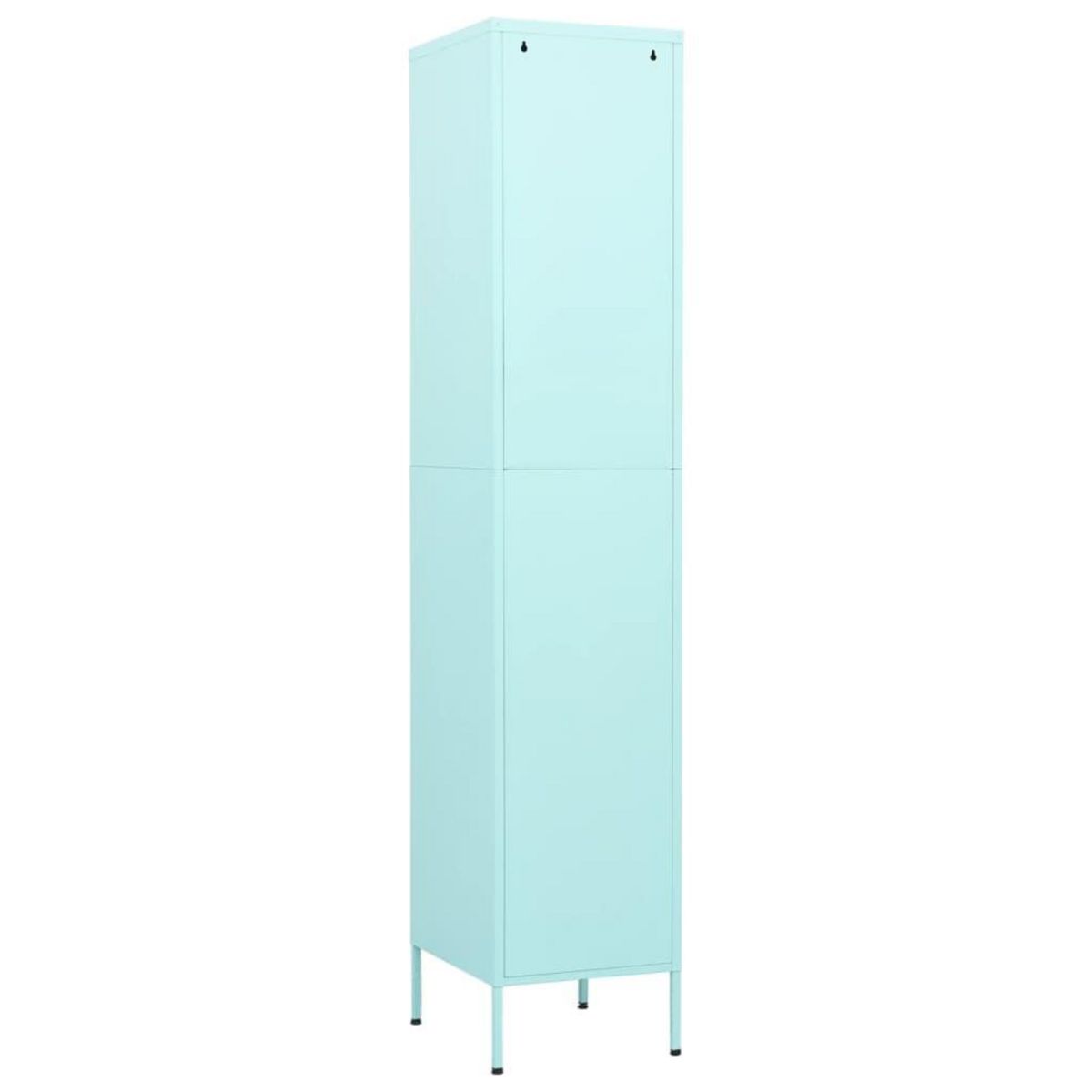 VIDAXL Armoire a casiers Vert menthe 35x46x180 cm Acier