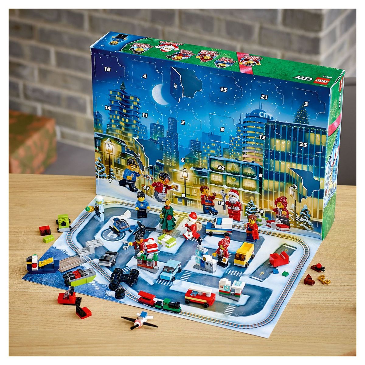 LEGO City 60268 - Le calendrier de l'Avent