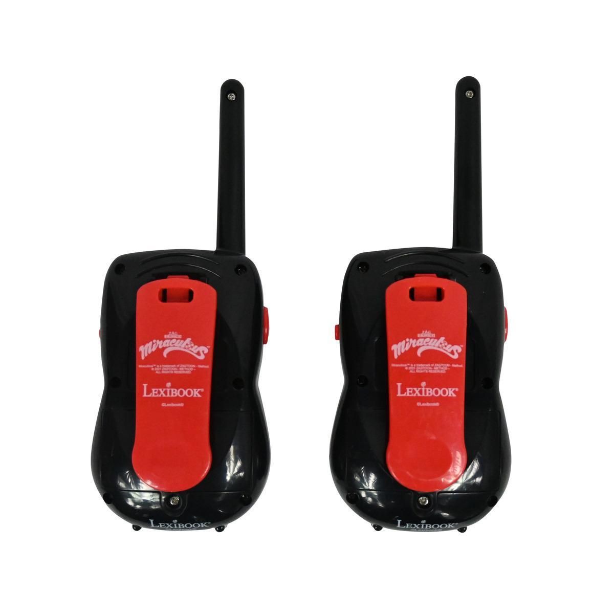 Lexibook Talkies-Walkies Miraculous portée 200m