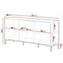 Voir la diapositive 6 : BEST MOBILIER Cambridge - buffet bas - effet bois et noir - 150 cm