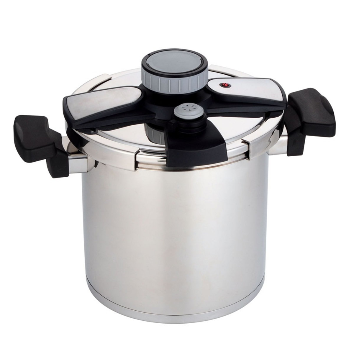 Autocuiseur à Étrier 24cm 8L Classique Inox Avec Panier Cuisson - Cocotte Minute Tous Feux