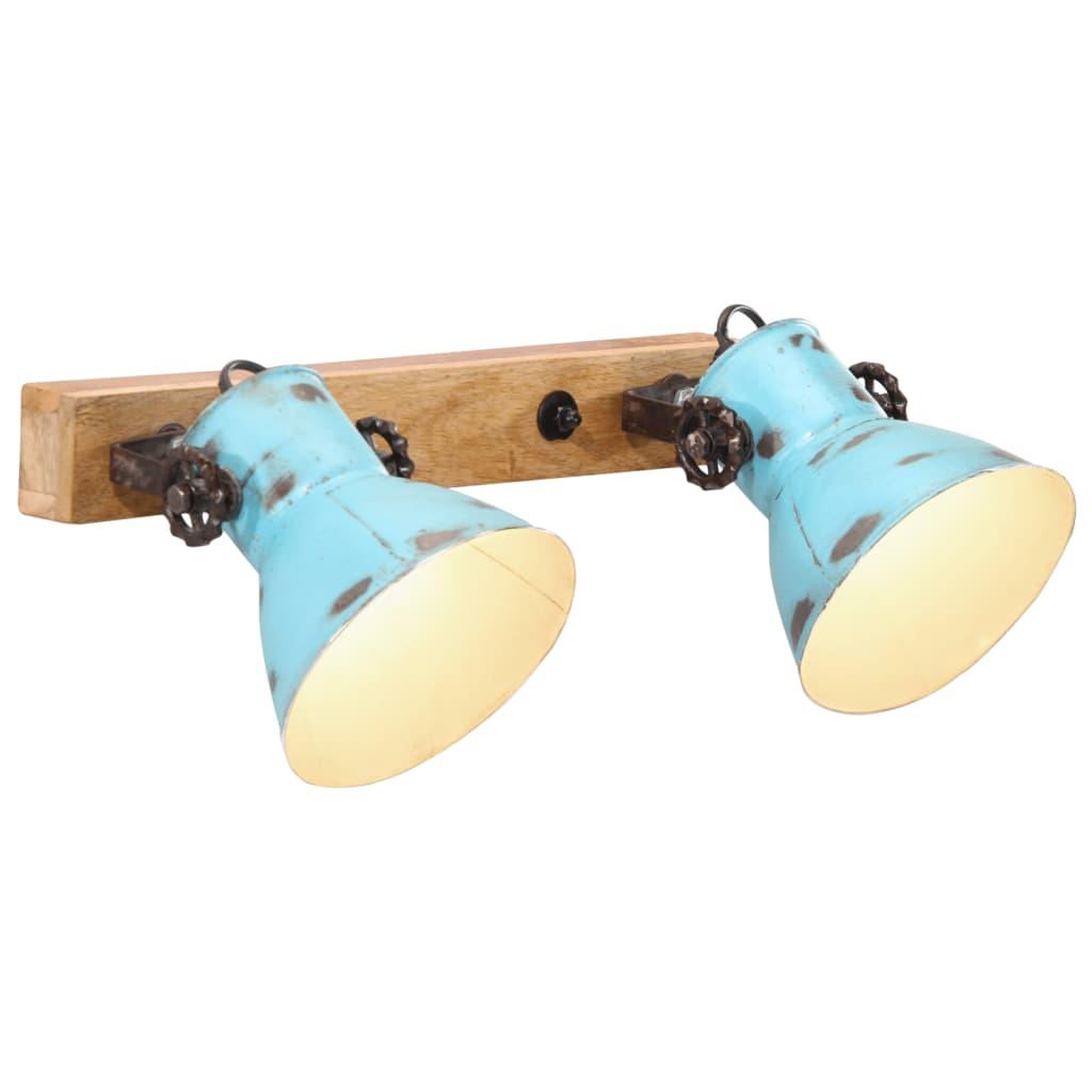VIDAXL Lampe murale 25 W bleu delave 45x25 cm E27