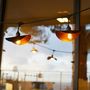 Voir la diapositive 3 : Lumisky Guirlande lumineuse HAT LIGHT Noir Caoutchouc 6M 10xE27