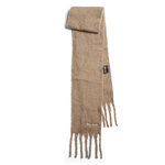 Pieces Écharpe  Femme Pieces Nilea. Coloris disponibles : Marron