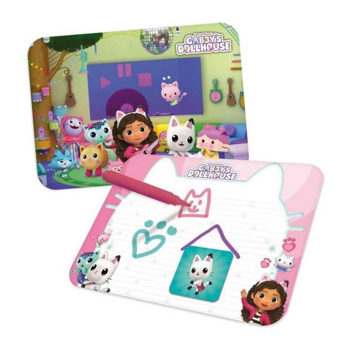 Liscianigiochi Table d'activité Lisciani avec design bleu et rose