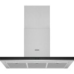 Siemens Hotte décorative murale 90cm 55db 718m3/h inox - lc97bhp50
