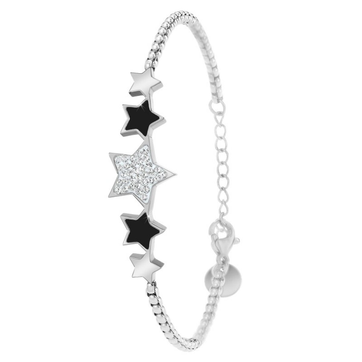 SC CRYSTAL Bracelet étoiles par SC Crystal orné de Cristaux scintillants