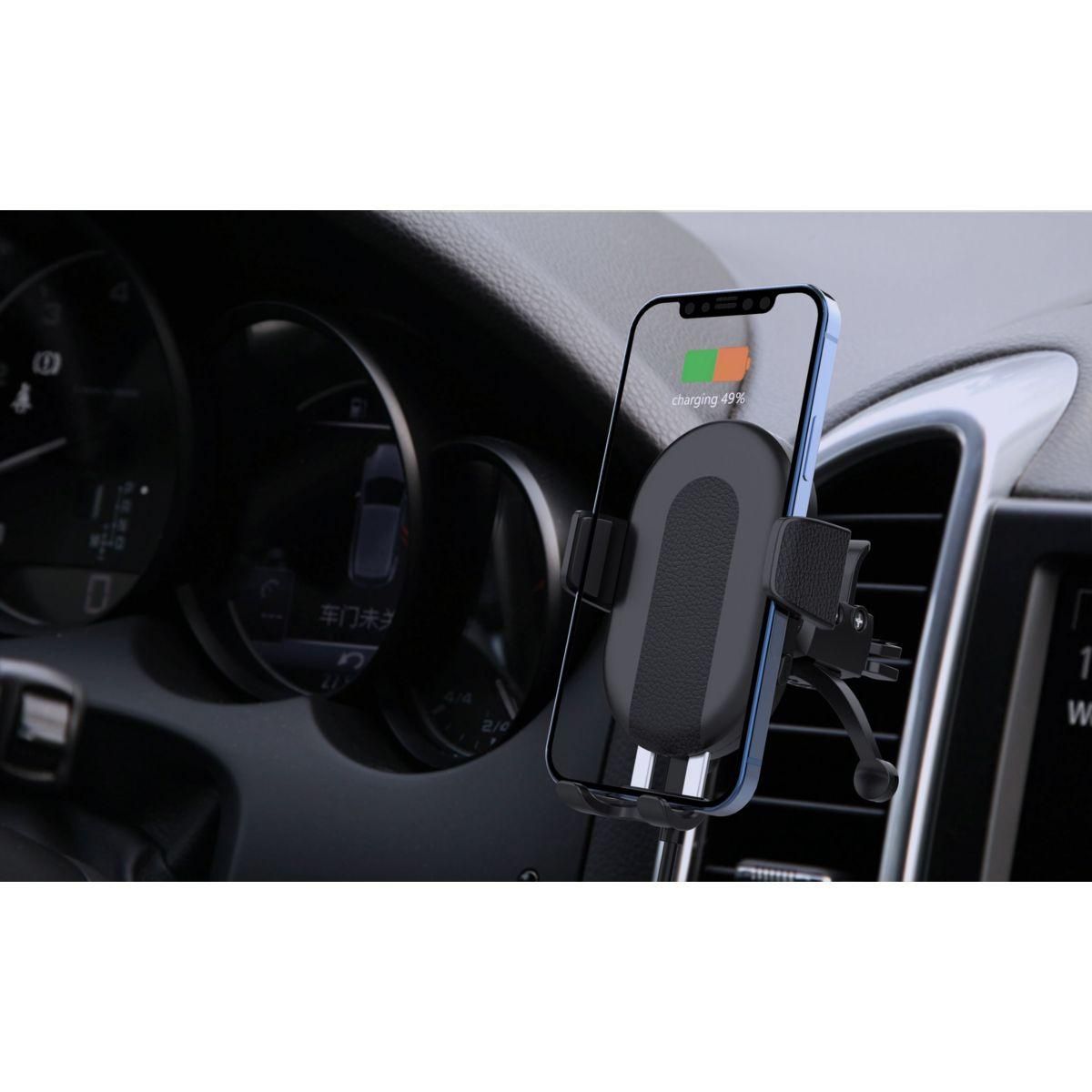 ESSENTIEL B Support smartphone Voiture Chargeur à induction 3 en 1