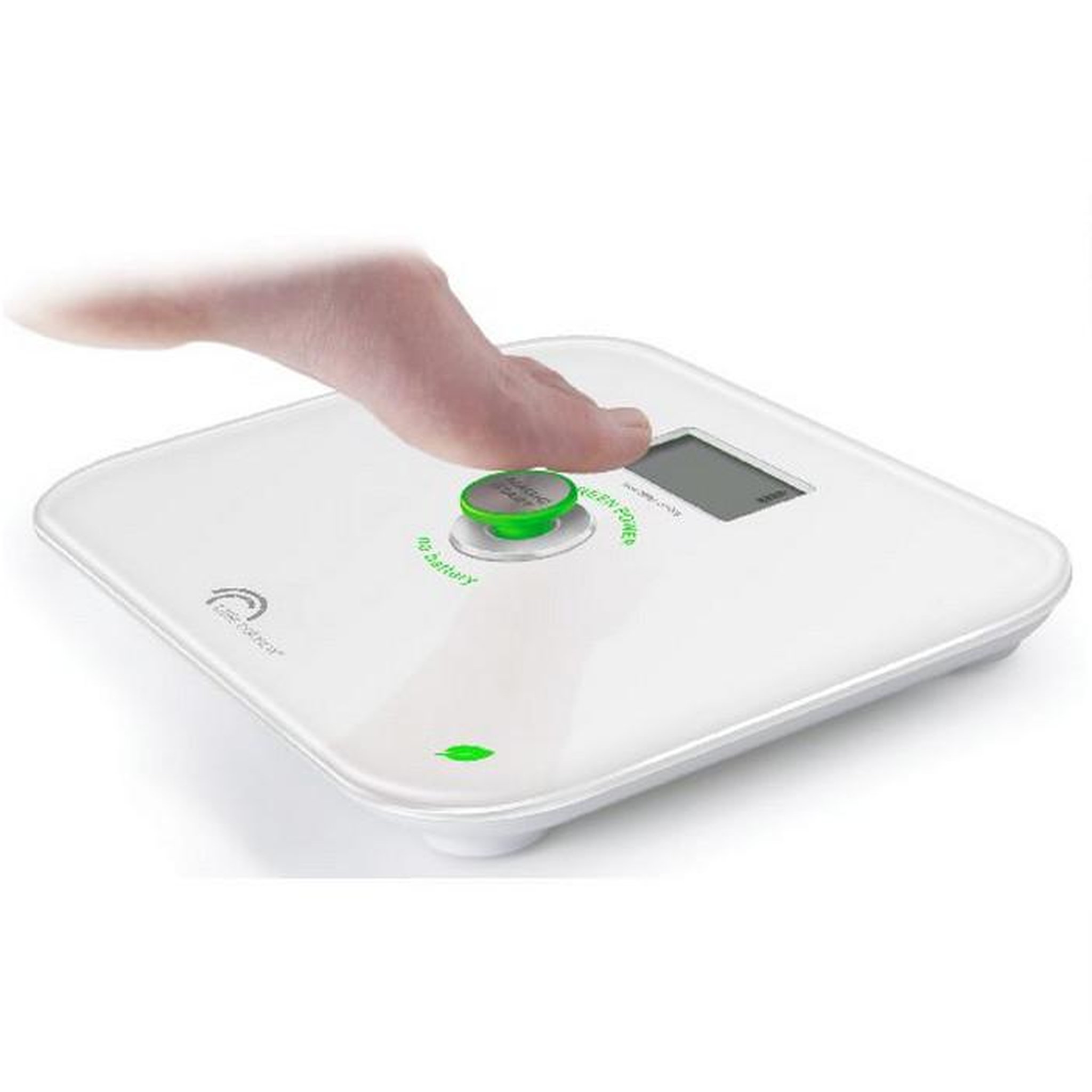LITTLE BALANCE Pèse-personne électronique sans pile 180kg/100g blanc - 8154