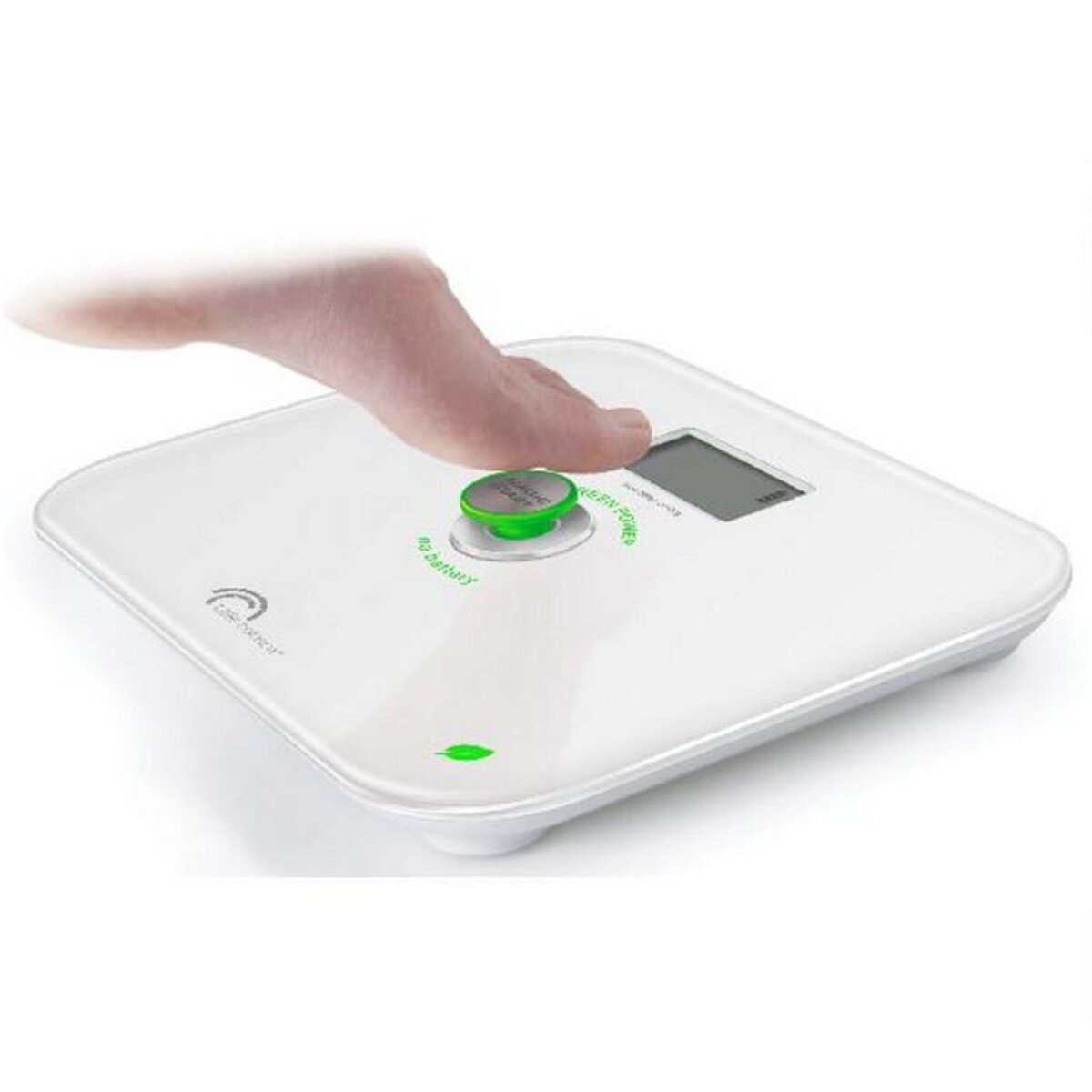 LITTLE BALANCE Pèse-personne électronique sans pile 180kg/100g blanc - 8154