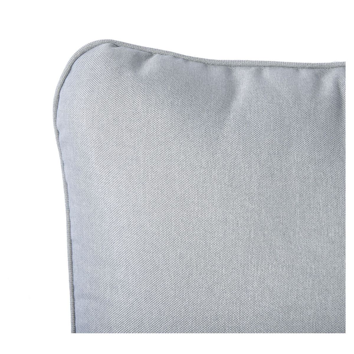 GARDENSTAR Salon bas de jardin - 5 places - Aluminium - Gris clair