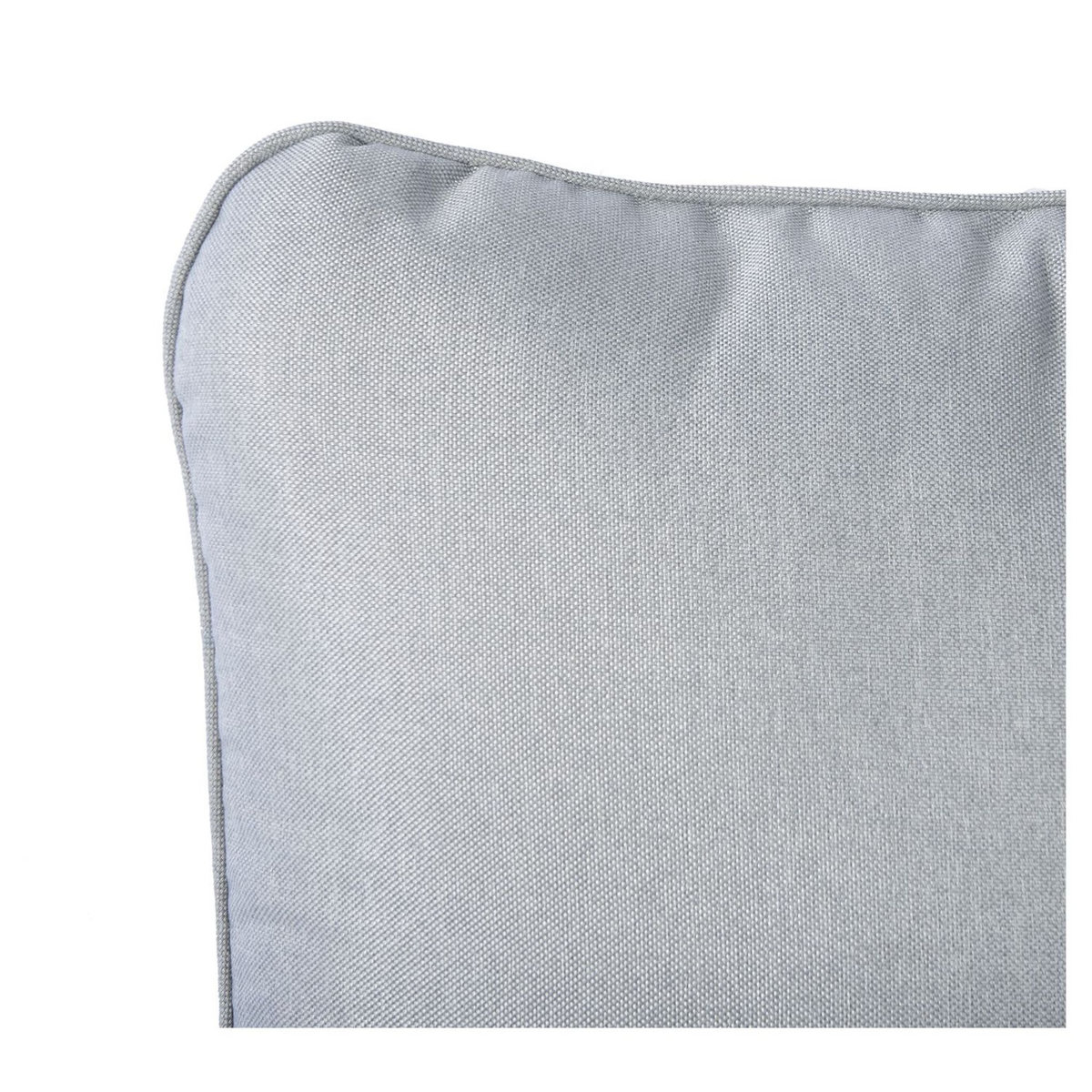 GARDENSTAR Salon bas de jardin - 5 places - Aluminium - Gris clair