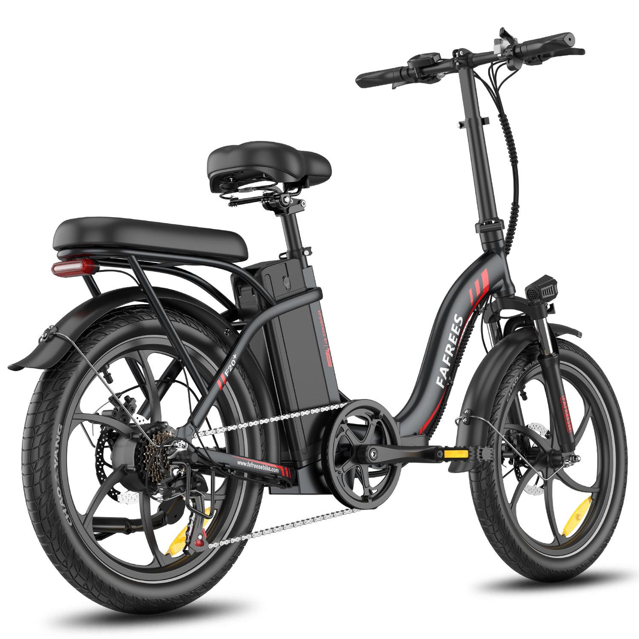 Voir la diapositive 6 : FAFREES Vélo électrique pliable urbain fafrees f20+