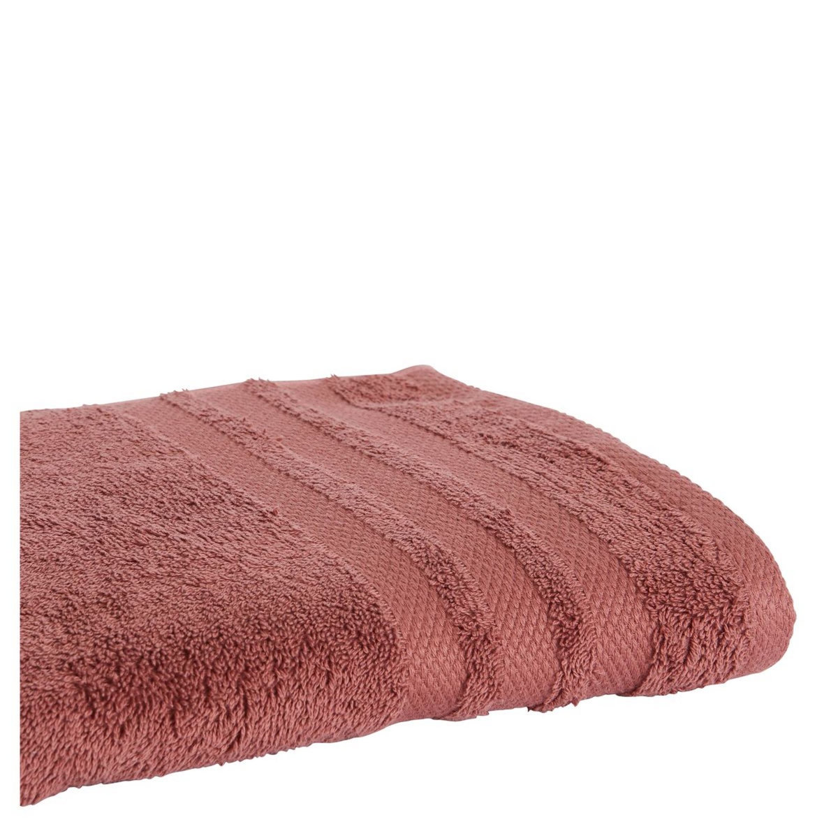 ACTUEL  Serviette invité unie en coton 500gr/m² 