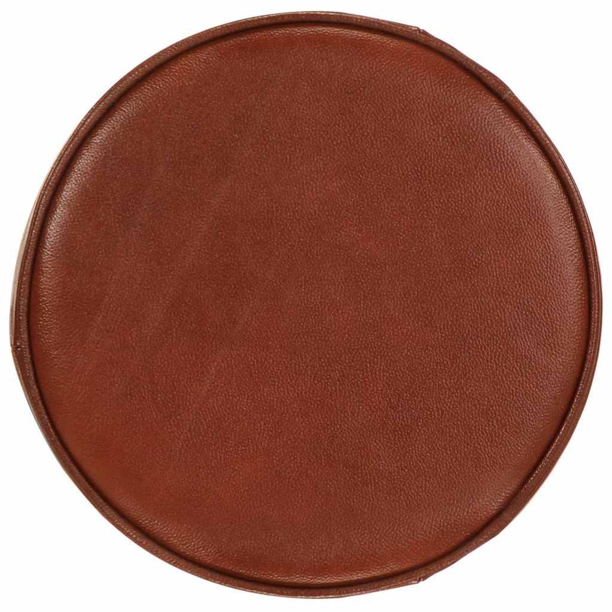 Voir la diapositive 5 : VIDAXL Tabourets de bar lot de 2 marron cuir veritable et fonte