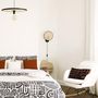 Voir la diapositive 3 : Paris Prix Lampe Suspension en Métal  Olme  44cm Beige