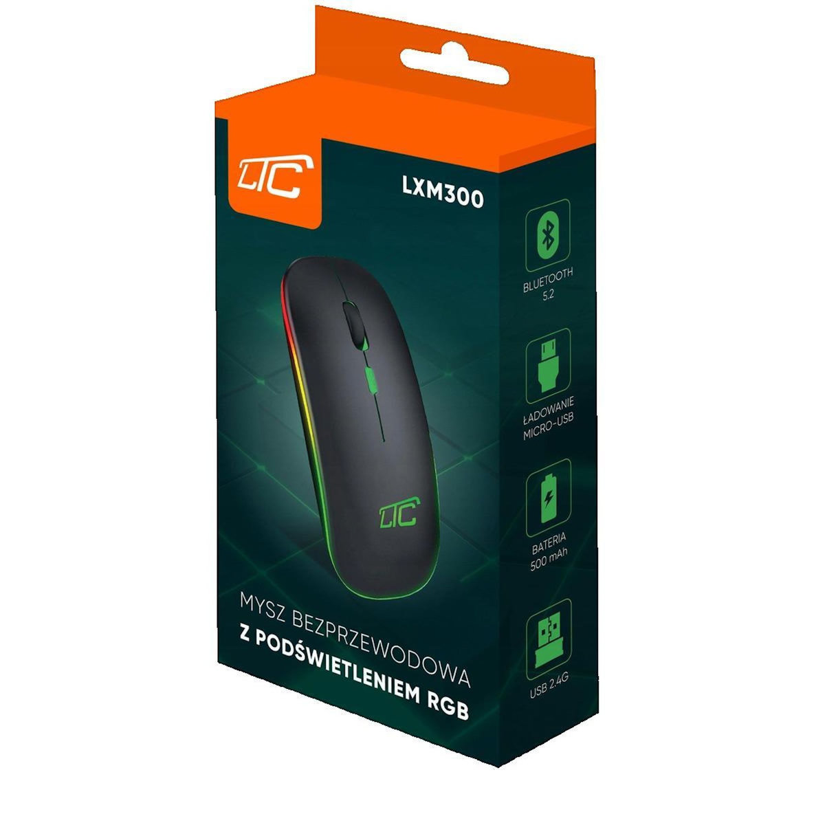Suntec Souris Sans Fil LTC Suntekonline avec éclairage RGB