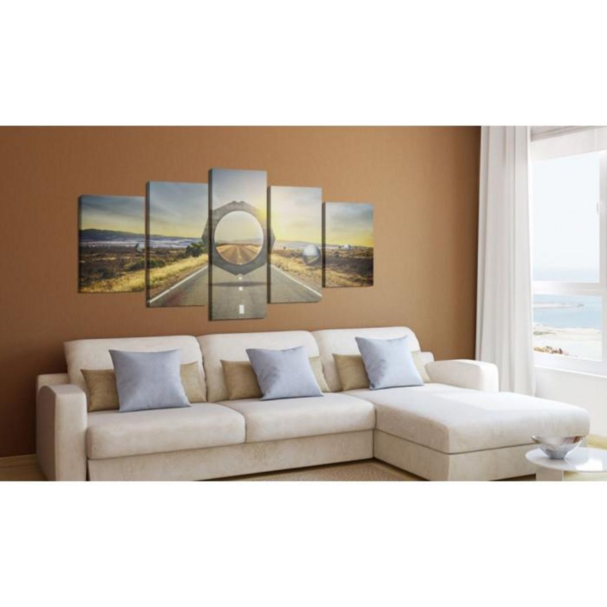 Paris Prix Tableau Imprimé  Sur la Frontière de Deux Mondes