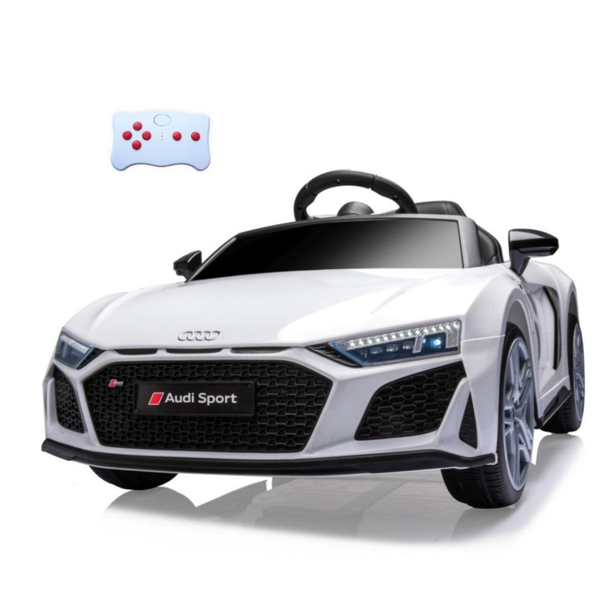 MILLY MALLY Véhicule electrique Audi R8 Spyder Blanc