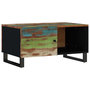 Voir la diapositive 5 : VIDAXL Table basse 80x50x40 cm Bois de recuperation et d'ingenierie