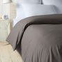 Voir la diapositive 2 : ACTUEL Housse de couette unie en percale de coton 70 fils - collection permanente