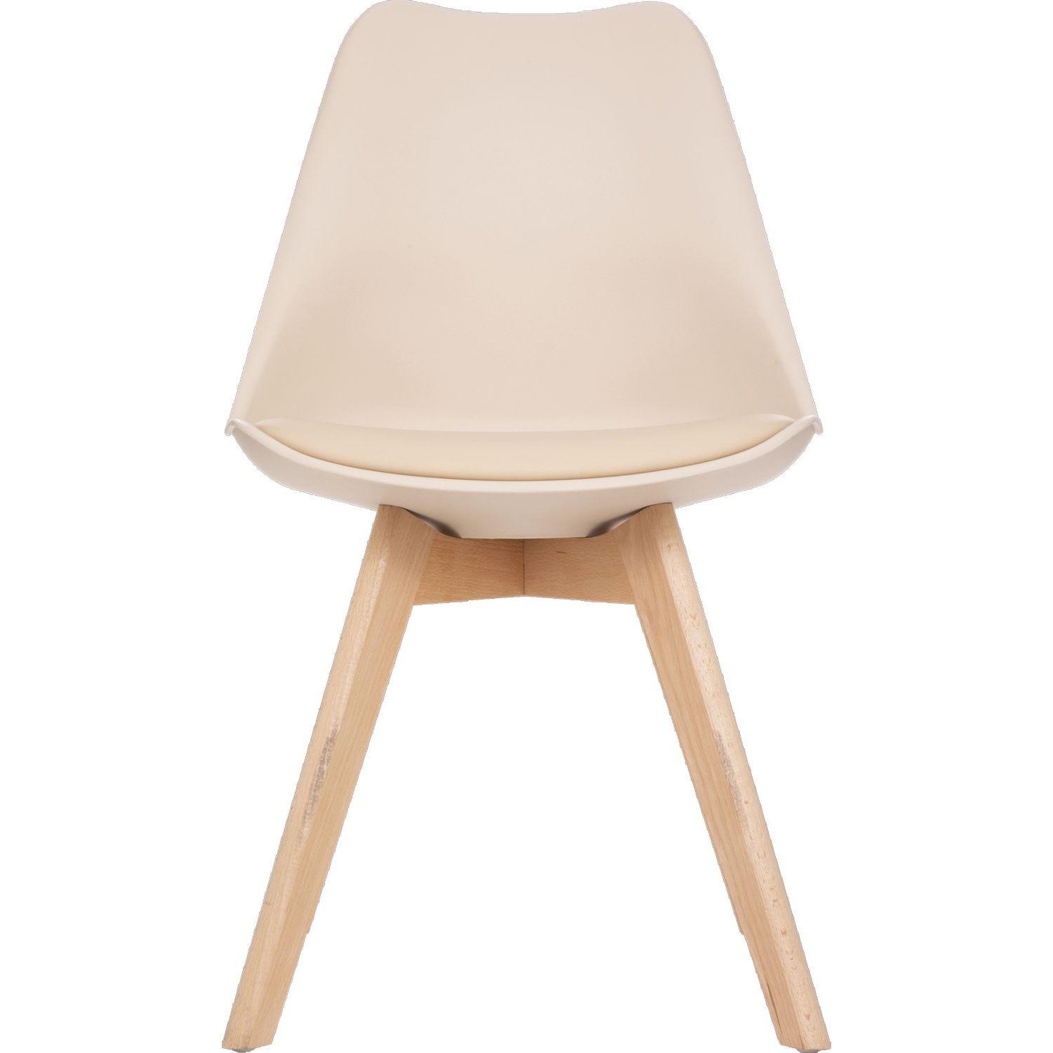 Voir la diapositive 3 : TOILINUX Lot de 4 chaises design scandinave baya