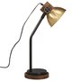 Voir la diapositive 4 : VIDAXL Lampe de bureau 25 W laiton antique 18x18x60 cm E27