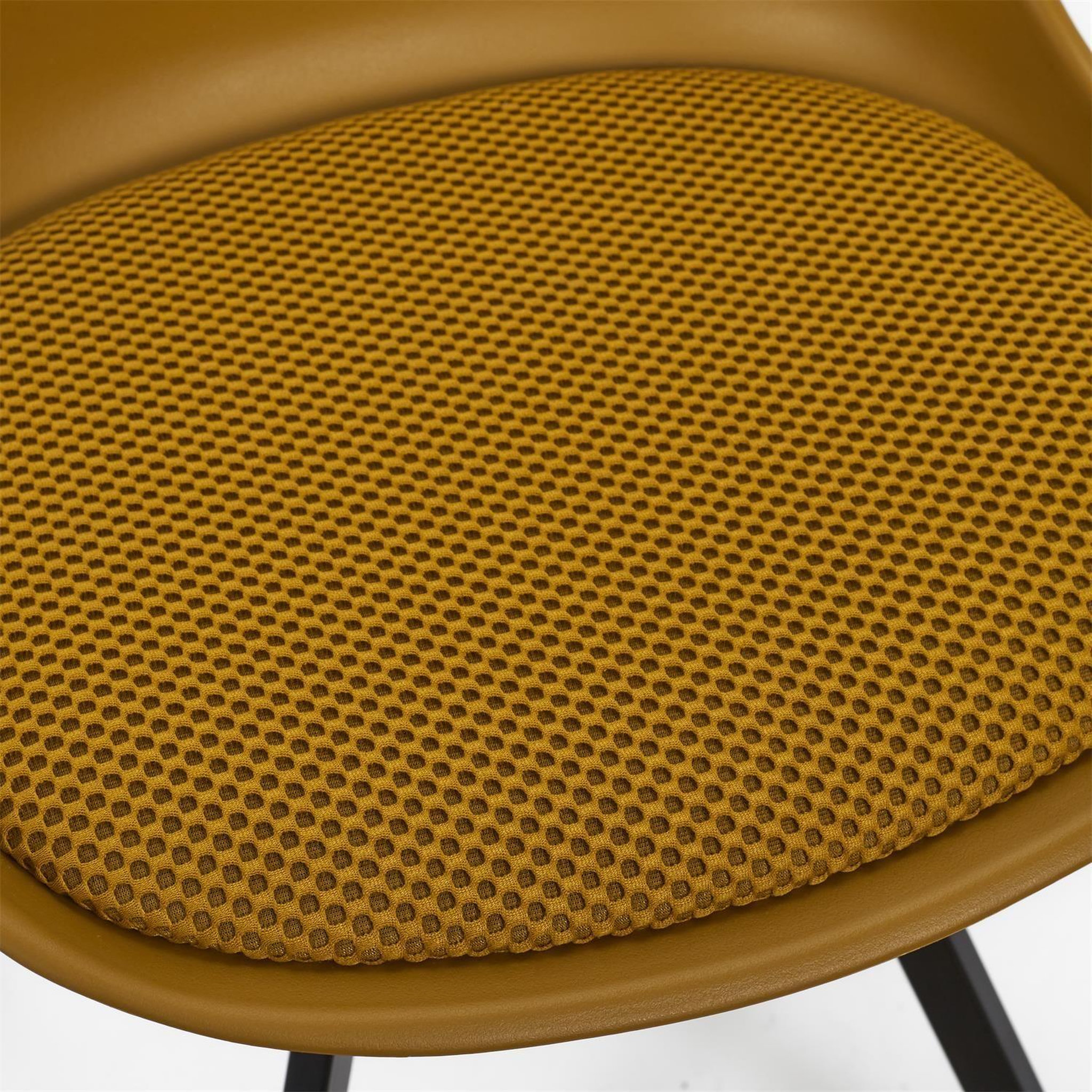 Voir la diapositive 6 : TOILINUX Lot de 4 chaises avec coussin ATOME