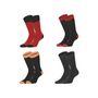 Voir la diapositive 3 : FREEGUN Lot de 8 paires de chaussettes Naruto Shippuden Homme