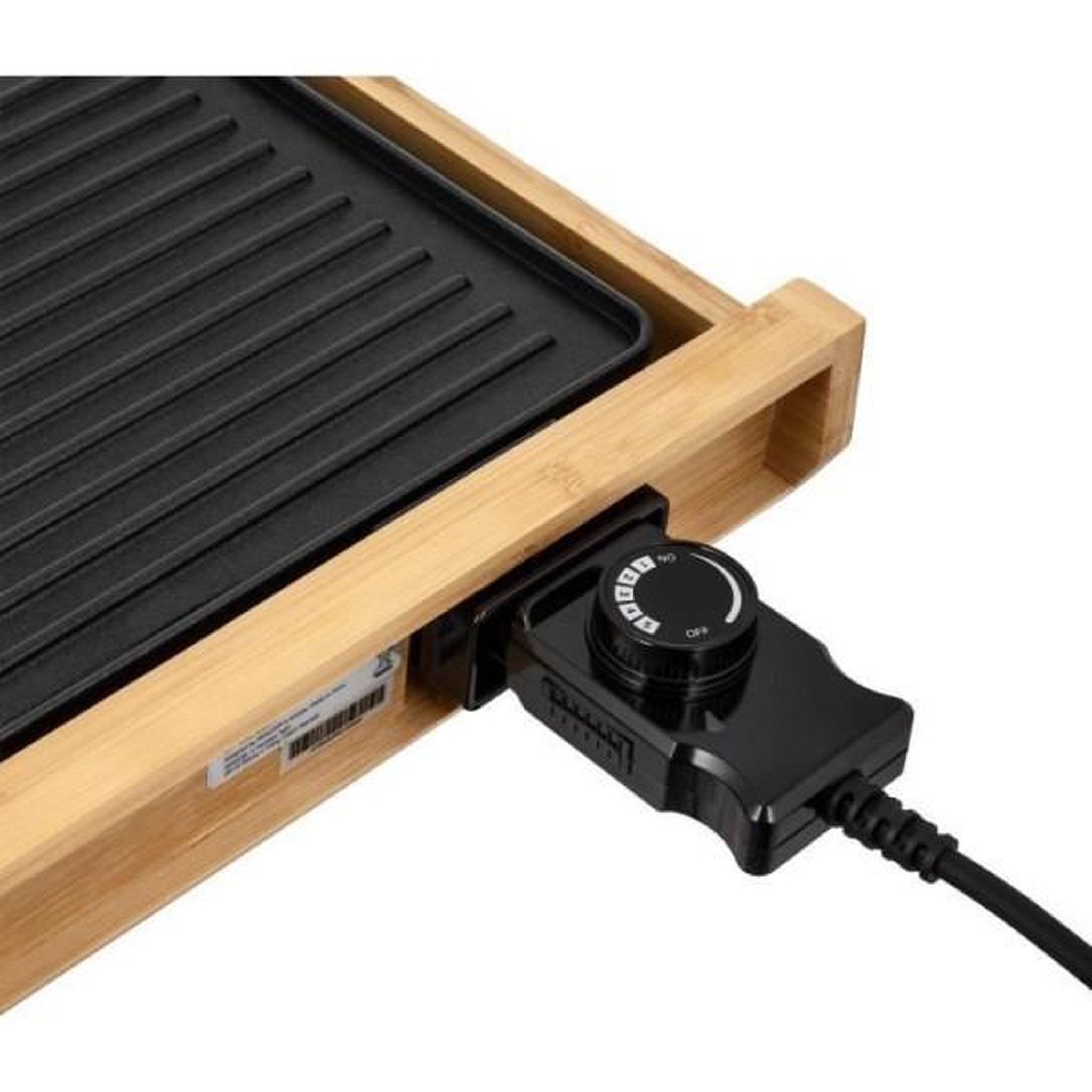 Voir la diapositive 5 : MARKET24 Grill électrique - SENCOR - SBG 206BK - 1800 W - Noir / Bambour