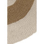 Voir la diapositive 2 : Paris Prix Tapis Rond Déco  Zostère  197cm Blanc & Naturel
