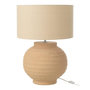 Voir la diapositive 1 : Paris Prix Lampe à Poser en Terre Cuite  Shawna  46cm Beige