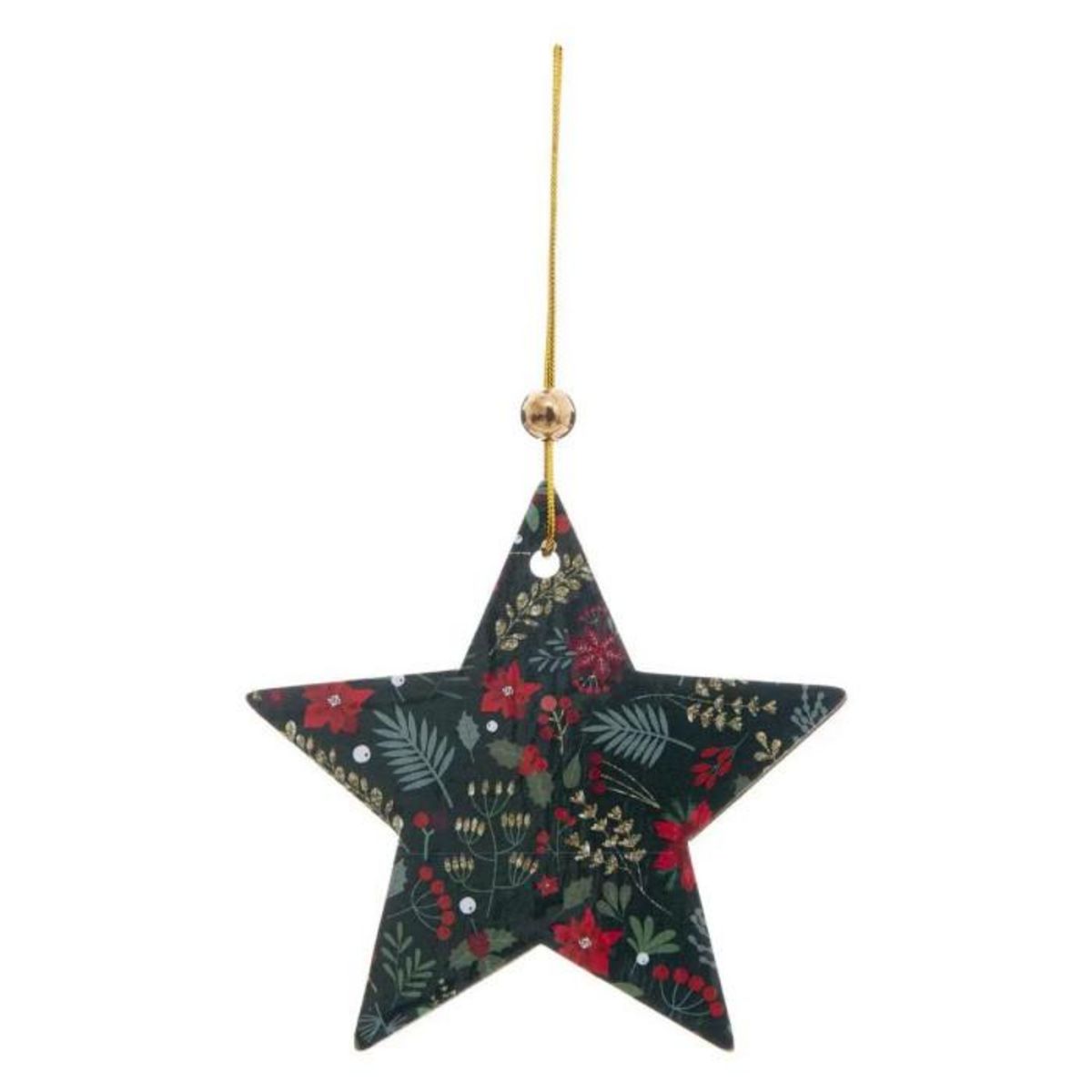 ATMOSPHERA Lot de 12 Sujets de Noël  Soir  8cm Multicolore