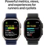 Voir la diapositive 4 : APPLE Montre connectée Ultra 2 49mm Noir / Noir Océan Cellular