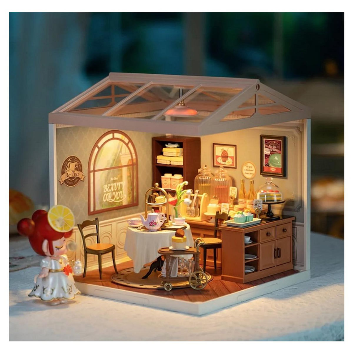 ROBOTIME Maquette Super creator DIY Sweet Sips Tea