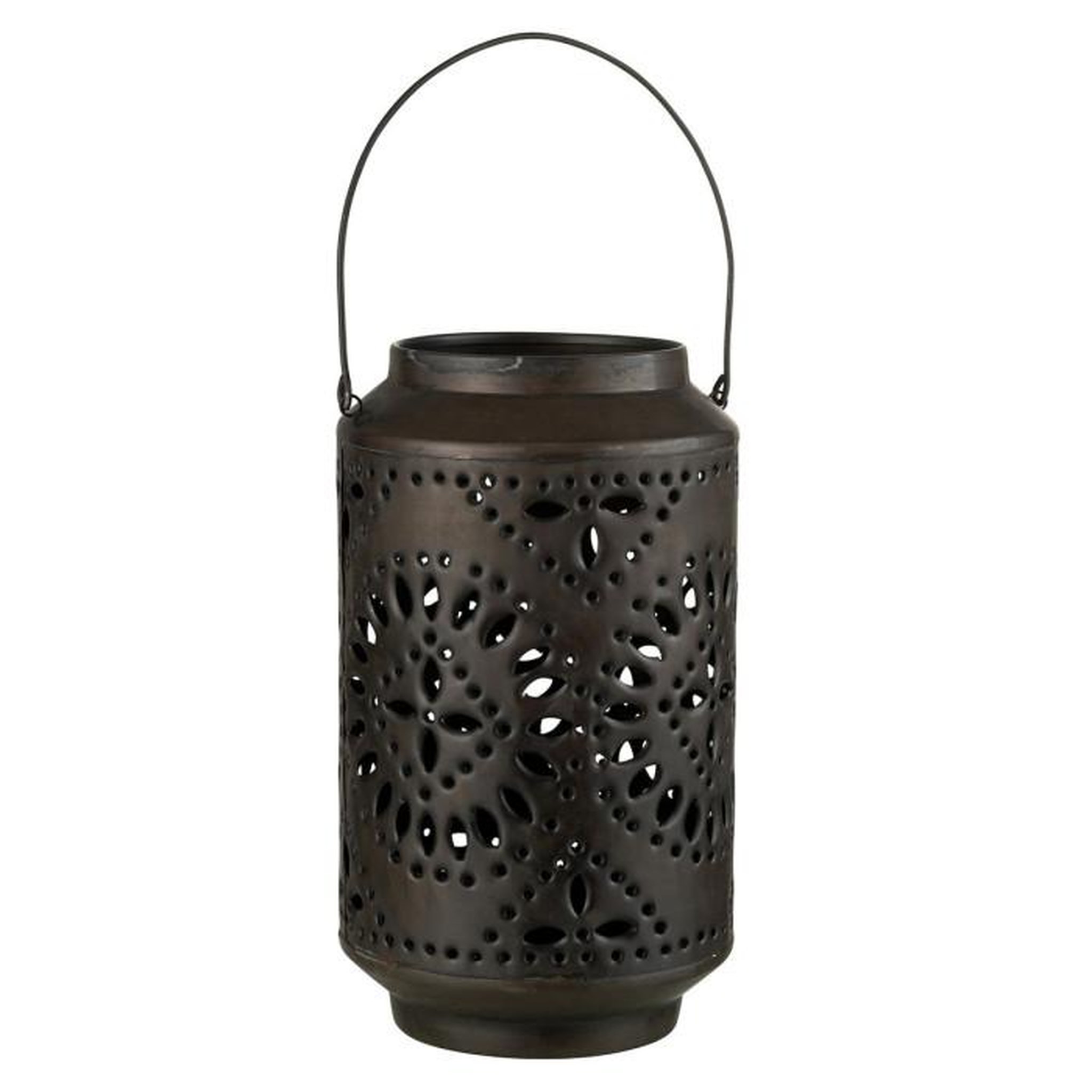 Voir la diapositive 1 : Paris Prix Lanterne Cylindrique Métal  Sévilla  45cm Noir Mat