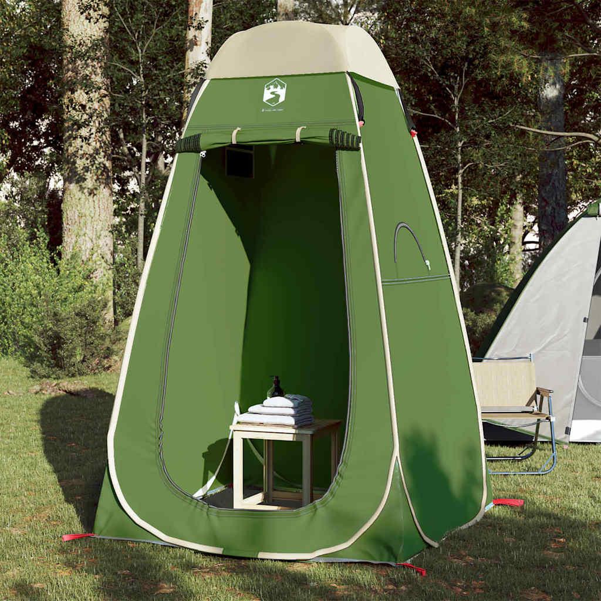 Voir la diapositive 1 : VIDAXL Tente d'intimite vert escamotable impermeable