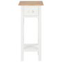 Voir la diapositive 3 : VIDAXL Table d'appoint Blanc 27 x 27 x 65,5 cm Bois