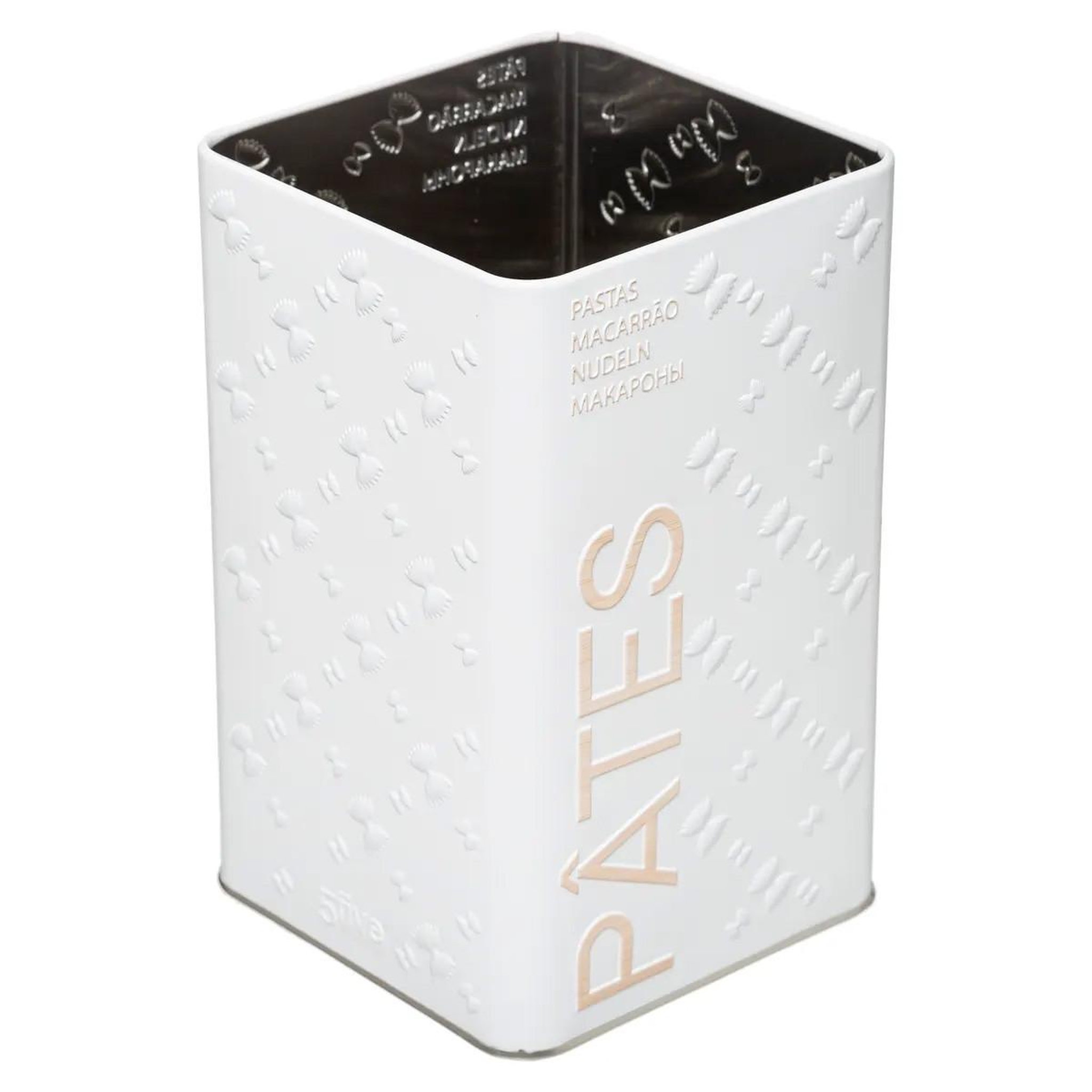 Voir la diapositive 2 : FIVE Boîte à pâtes  scandi  18cm blanc