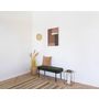 Voir la diapositive 4 : LISA DESIGN Romeo - banc - tissu bouclette - 100 cm