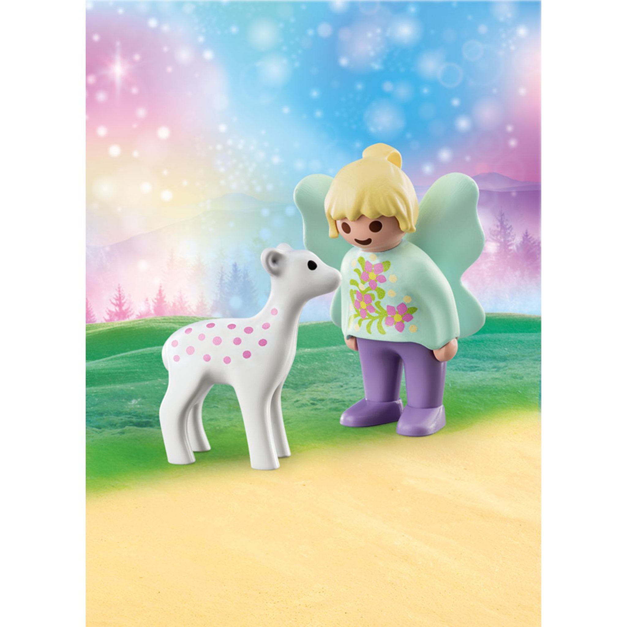 Voir la diapositive 3 : PLAYMOBIL 70402 1.2.3 - Fée avec faon