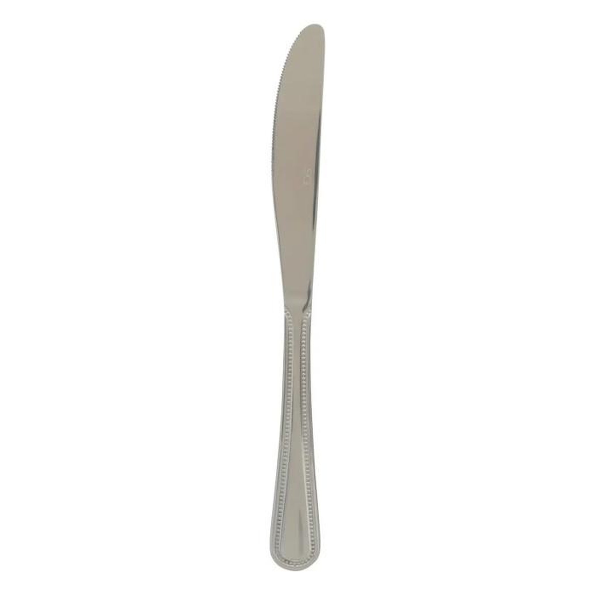 Voir la diapositive 2 : SECRET DE GOURMET Ménagère 24 Pièces en Inox  Perle  27cm Argent