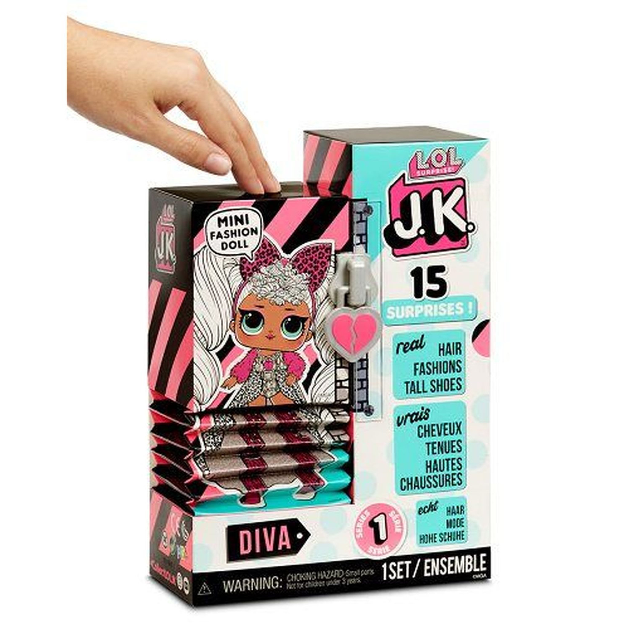 Voir la diapositive 5 : MGA Poupée LOL - Surprise J.K - DIVA