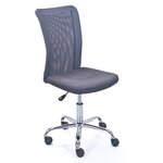 Chaise de bureau pour enfant pivotante ajustable en hauteur CLYDE. Coloris disponibles : Bleu, Rose, Gris, Vert