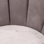 Voir la diapositive 3 : The Home Deco Factory Chaise design effet velours Ariel