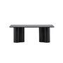 Voir la diapositive 2 : Paris Prix Table Basse Design  Olivia  120cm Noir