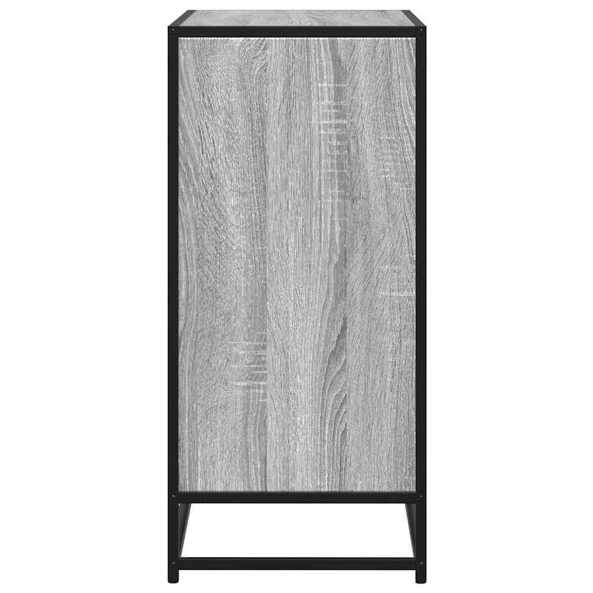 Voir la diapositive 5 : VIDAXL Buffet sonoma gris 68x35x76 cm bois d'ingenierie